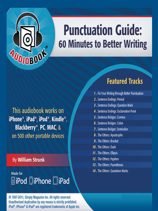 Title details for Punctuation Guide by Deaver Brown - Available